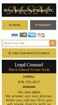 Mobile Screenshot of msmlawgroup.com